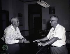 Lewis O. Haldorson Renews Drivers License, Glenwood, Minnesota 