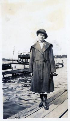Woman at Excelsior Docks
