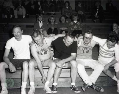 Glenwood And Starbuck Lions Club Benefit Basketball Game Held In Glenwood, Minnesota 