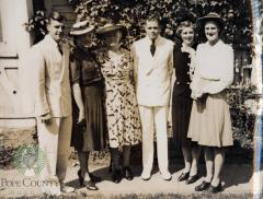 Clara Branae and her Children