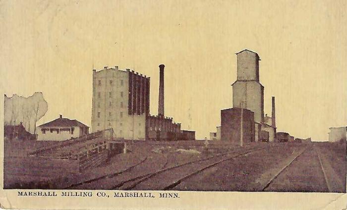 Marshall Milling Company Postcard