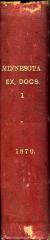 Executive Documents of the State of Minnesota for the Year 1870