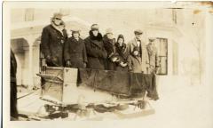 Horse drawn sleigh