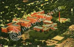 Aerial View, St. Mary's Hospital, Rochester, Minn.
