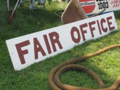 Pope County Fair Sign