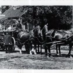 Photograph of 1884 Amosekeag 1st Class  #587  M. F. D.  Engine Company 9  
