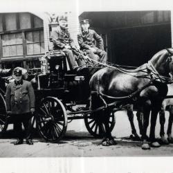 Hose Wagon with Chemical Tank #15 M.F.D.