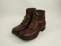 Boots, Men's, Army, Leather, Russet, World War II