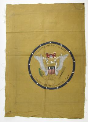 Banner, US Army Engineer Corps, WWI