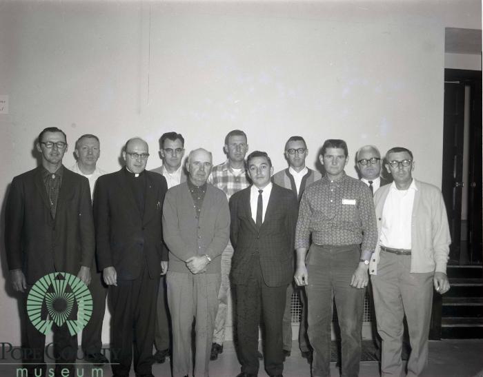 1965 Knights Of Columbus Officers, Glenwood, Minnesota 