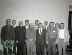 1965 Knights Of Columbus Officers, Glenwood, Minnesota 