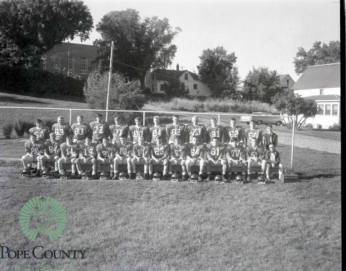 1965 Glenwood High School Football, Glenwood, Minnesota 