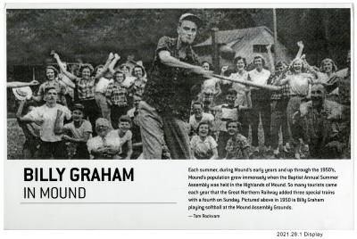 Billy Graham in Mound