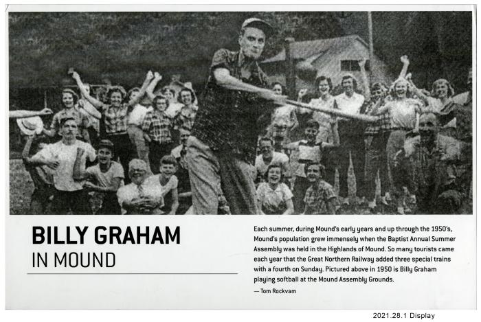 Billy Graham in Mound