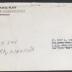 Letter from Charles L. Horn to Ralf Iund