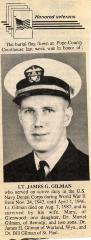 Dr. James Gordon Gilman Military photo