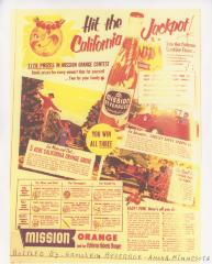 "Hit the California Jackpot" contest advertisement