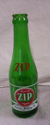 Zip soda bottle