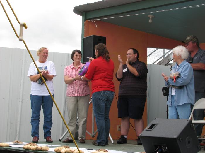 3rd Annual Potato peeling contest