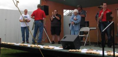 3rd Annual Potato peeling contest