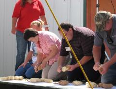 3rd Annual Potato peeling contest