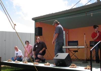 3rd Annual Potato peeling contest