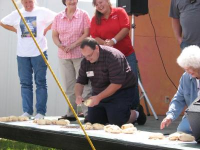 3rd Annual Potato peeling contest