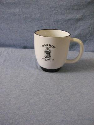 Coffee mug from Dave's Doo Wop Coffee Shop