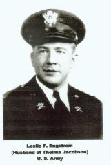 Leslie F. Engstrom Military Photo