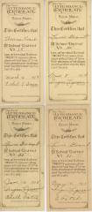 Perfect Attendance Certificate Bookmarks for Thomas and Lewis Grant