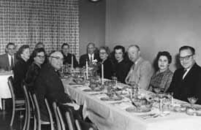 Medical Staff of Memorial Hospital honored at first formal dinner in new dining room