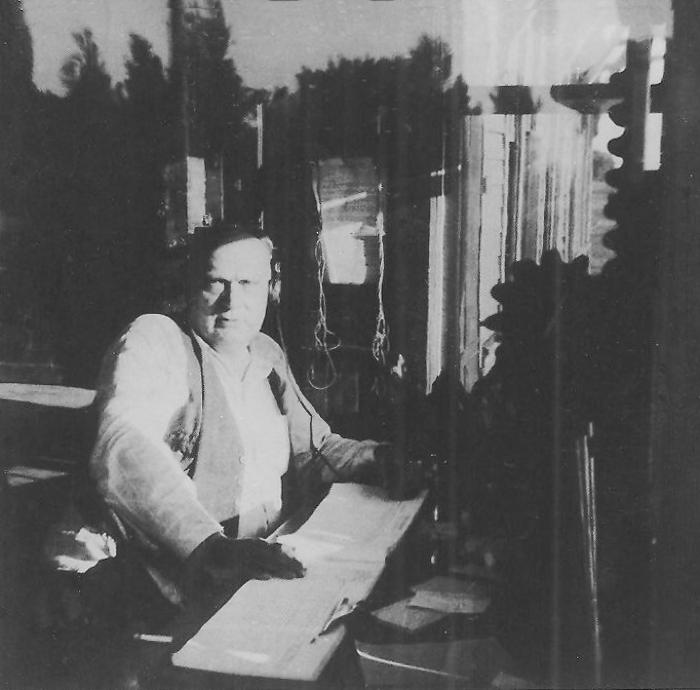A.B. Copt, telegraph operator at Gloster railroad depot