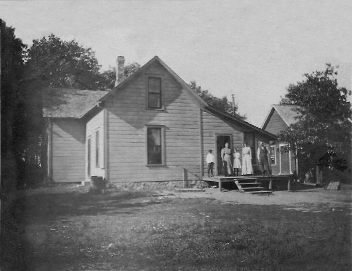 Bruentrup farm house at 2980 White Bear Avenue