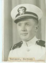 Norman Arne Benson Military Photo