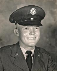 Martin Laurits "Marty" Flom Military photo