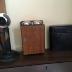 Candlestick telephone with ringer box and battery case