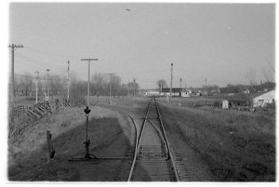 NP turn out switch, Gloster station