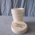 Plastic travel cup from Farmers Union Oil