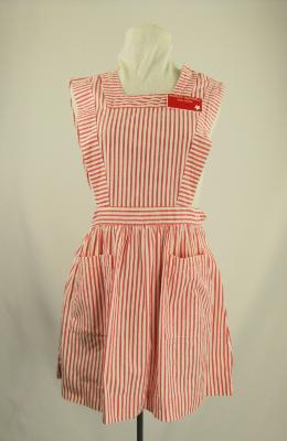 Uniform, Apron, Candy Striper, Pink and white 