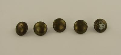 Buttons, Brass, Lead, Johanne Tatley, Norway, 1856, 1844, Bereth Martha Olsdatter Landsem Lund