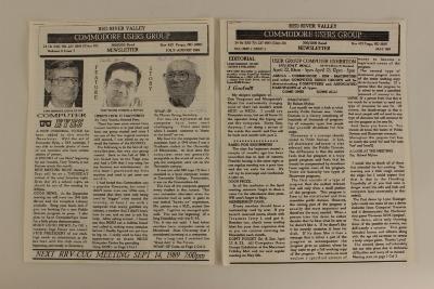Newsletters, Red River Valley Commodore User's Group