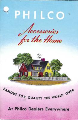 Philco Accessories for the Home Advertisement