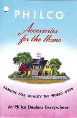 Philco Accessories for the Home Advertisement