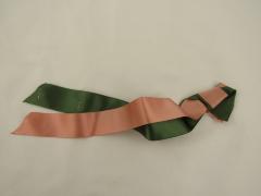 Ribbon, Green, Pink