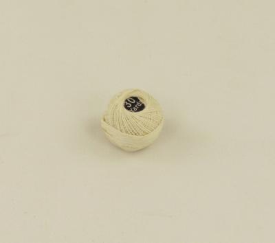 Spool of thread, White, Cotton, 30 yards