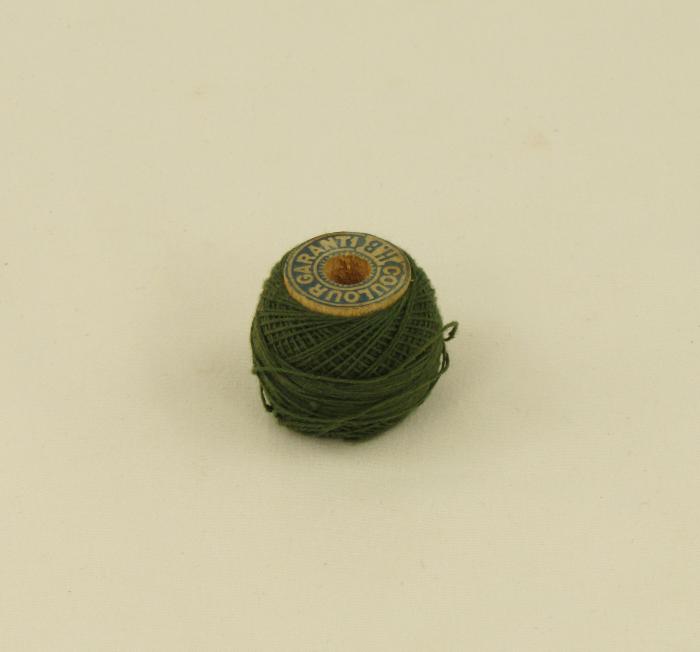 Spool of Thread, Green, Cotton