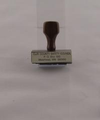 Rubber Stamp, Clay County Safety Council