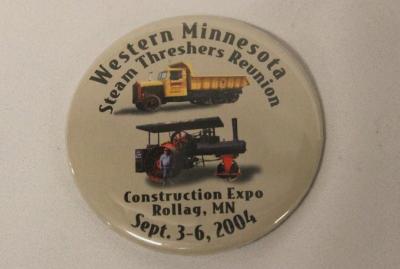 Steam Threshers Reunion Promotional Button