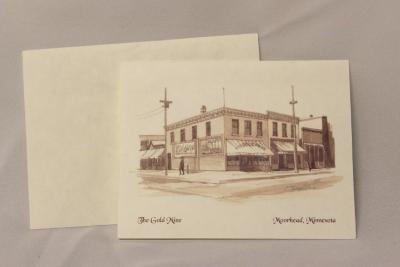 Greeting cards with envelopes, Moorhead and Fargo historic landmarks