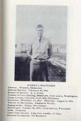 Rodney I, Halverson Military photo